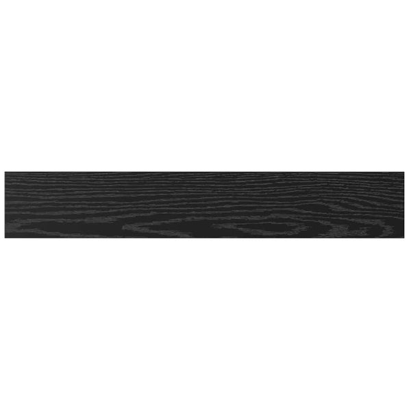 Hyllylevy 3 tasoa 4 kpl 60 x 10 x 1,5 cm Tekninen puu Musta