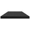 Hyllylevy 3 tasoa 4 kpl 60 x 20 x 1,5 cm Tekninen puu Musta