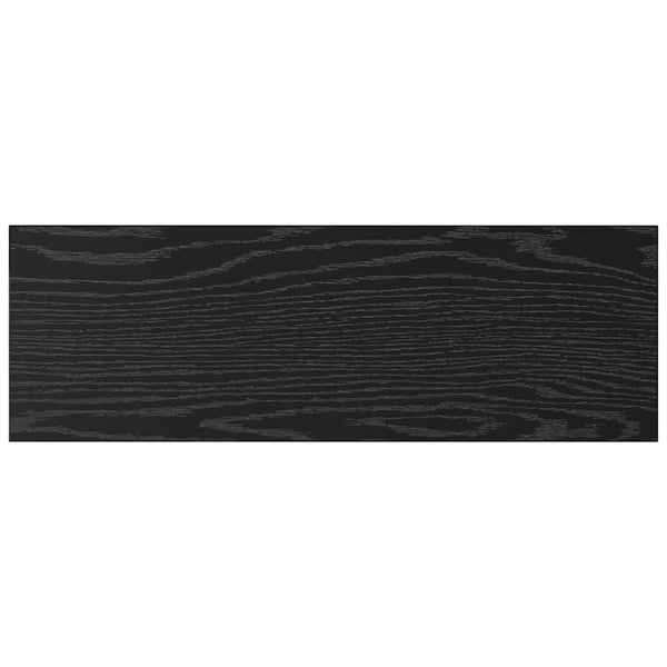 Hyllylevy 3 tasoa 4 kpl 60 x 20 x 1,5 cm Tekninen puu Musta
