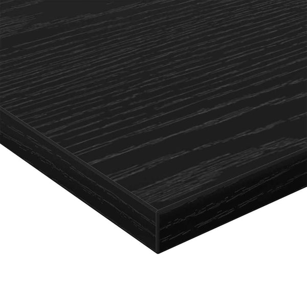 Hyllylevy 3 tasoa 4 kpl 60 x 30 x 1,5 cm Tekninen puu Musta