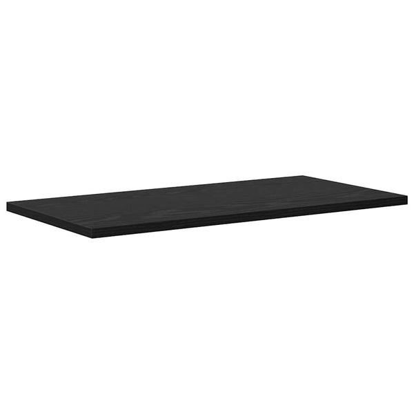 Hyllylevy 3 tasoa 4 kpl 60 x 30 x 1,5 cm Tekninen puu Musta