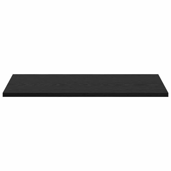 Hyllylevy 3 tasoa 4 kpl 60 x 30 x 1,5 cm Tekninen puu Musta