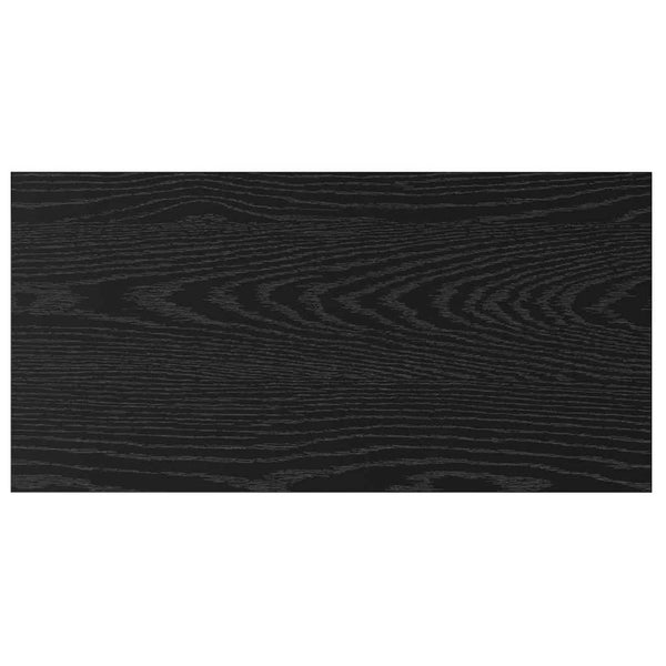Hyllylevy 3 tasoa 4 kpl 60 x 30 x 1,5 cm Tekninen puu Musta