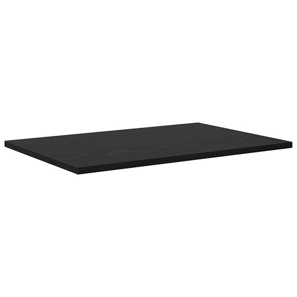 Hyllylevy 3 tasoa 4 kpl 60 x 40 x 1,5 cm Tekninen puu Musta