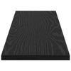 Hyllylevy 3 tasoa 4 kpl 80 x 20 x 1,5 cm Tekninen puu Musta
