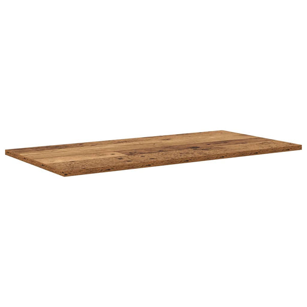 Hyllylevy 3 tasoa 4 kpl 80 x 40 x 1,5 cm Tekninen puu Ruskea