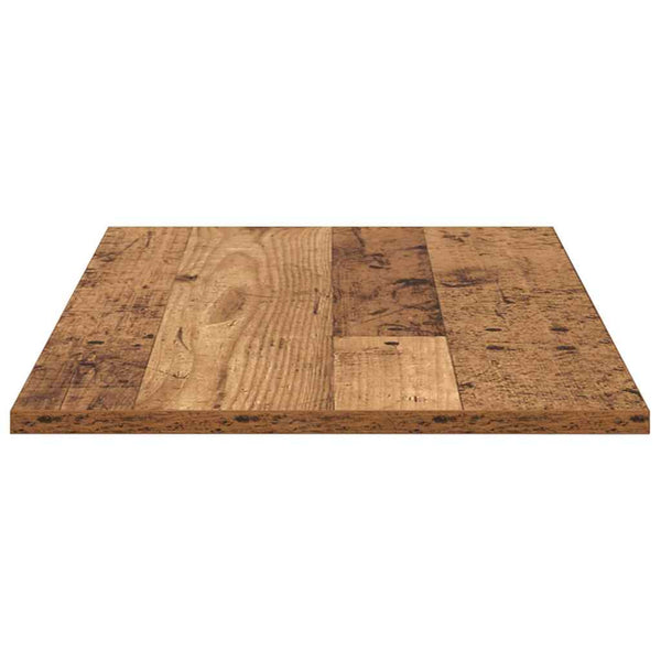 Hyllylevy 3 tasoa 4 kpl 80 x 40 x 1,5 cm Tekninen puu Ruskea