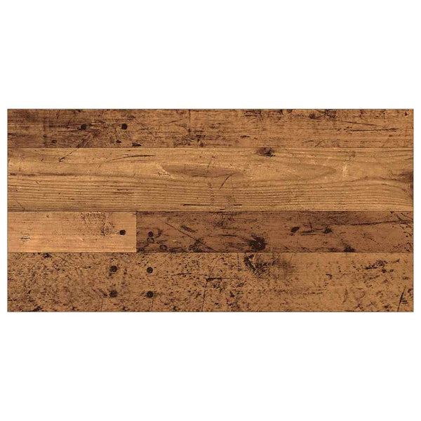 Hyllylevy 3 tasoa 4 kpl 80 x 40 x 1,5 cm Tekninen puu Ruskea