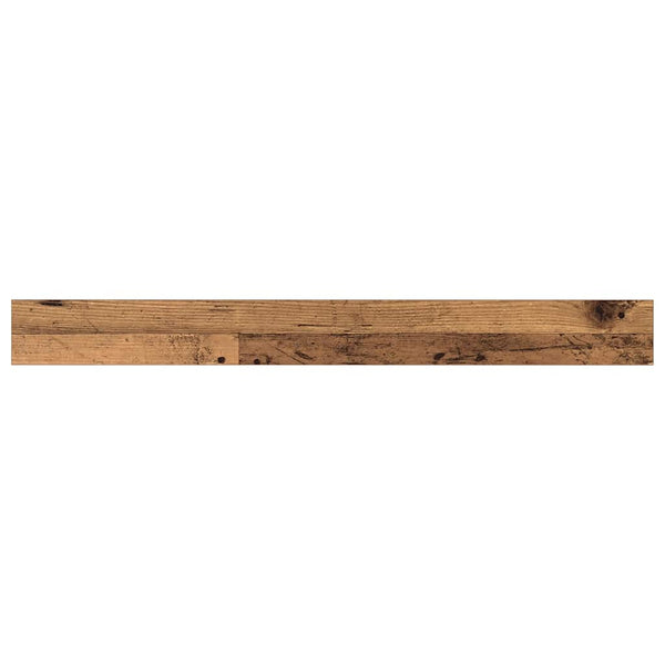 Hyllylevy 3 tasoa 4 kpl 100 x 10 x 1,5 cm Tekninen puu Ruskea