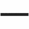 Hyllylevy 3 tasoa 4 kpl 100 x 10 x 1,5 cm Tekninen puu Musta