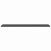 Hyllylevy 3 tasoa 4 kpl 100 x 20 x 1,5 cm Tekninen puu Musta