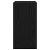 Seinä TV Kaappi 2 pcs Musta tammi. 30,5 x 30 x 60 cm
