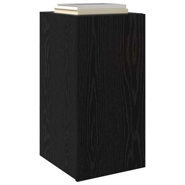 Seinä TV Kaappi 2 pcs Musta tammi. 30,5 x 30 x 60 cm