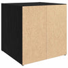 TV-tasosetti 2 pcs Musta 37 x 35 x 37,5 cm Tekninen puu