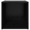 TV-tasosetti 2 pcs Musta 37 x 35 x 37,5 cm Tekninen puu