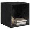 TV-tasosetti 2 pcs Musta 37 x 35 x 37,5 cm Tekninen puu