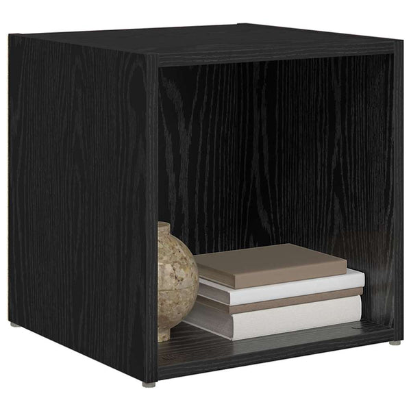TV-tasosetti 2 pcs Musta 37 x 35 x 37,5 cm Tekninen puu