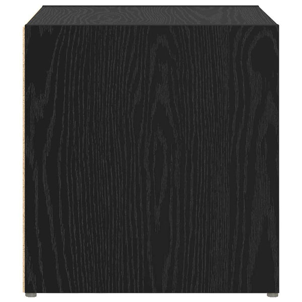 TV-tasosetti 2 pcs Musta 37 x 35 x 37,5 cm Tekninen puu