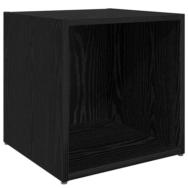 TV-tasosetti 4 pcs Musta 37 x 35 x 37,5 cm Tekninen puu