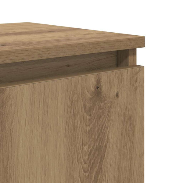 Artesaani yöpöytäkaappi tammi 40 x 30 x 50 cm materiaalina tekninen puu