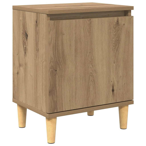 Artesaani yöpöytäkaappi tammi 40 x 30 x 50 cm materiaalina tekninen puu