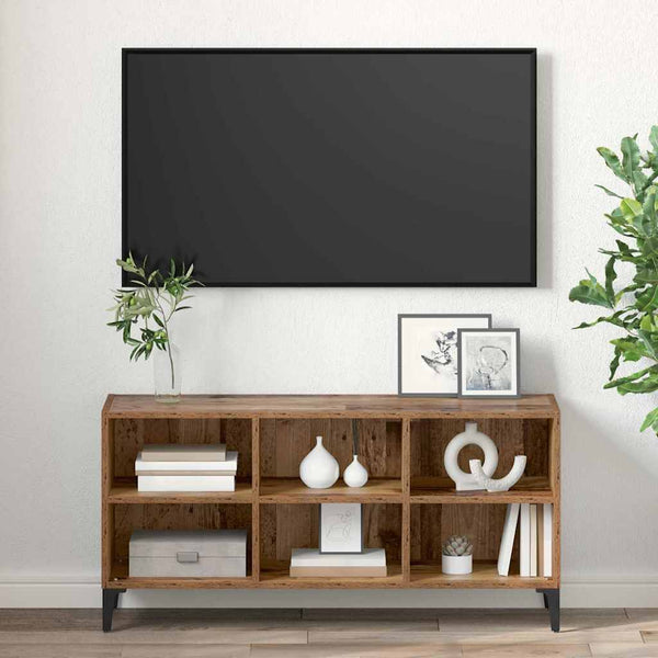 TV-tasosetti Ruskea 50 cm x 30 cm x 69,5 cm Tekninen puu