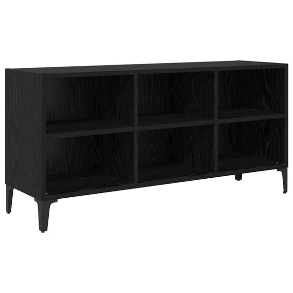 Mustat TV-tasot 69,5 x 30 x 50 cm Teknistä puuta