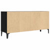 Mustat TV-tasot 69,5 x 30 x 50 cm Teknistä puuta