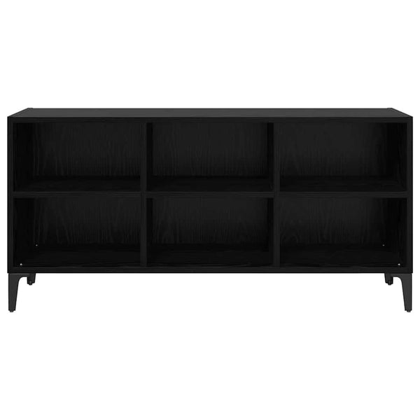 Mustat TV-tasot 69,5 x 30 x 50 cm Teknistä puuta