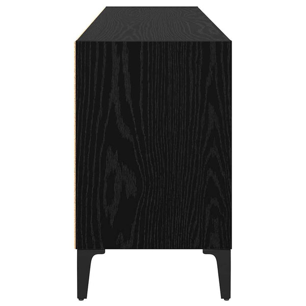 Mustat TV-tasot 69,5 x 30 x 50 cm Teknistä puuta