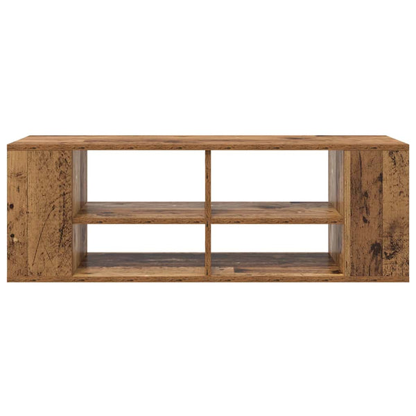 TV-tasosetti Vanha Puu 102 x 35 x 35 cm Tekninen puu