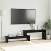 TV-kaappi Musta tammi 180 x 30 x 43 cm Tekninen puu