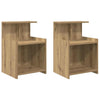 Yöpöytäkaappi 2 pcs artesaani tammi 40 x 35 x 60 cm