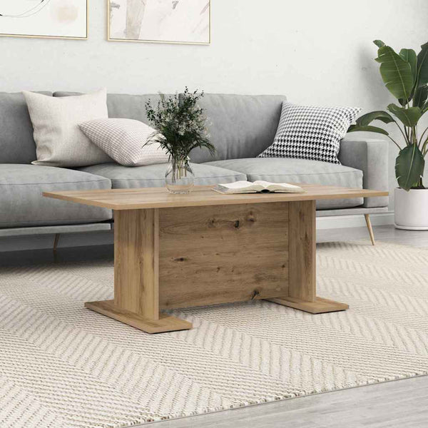 Sohvapöytä artesaani tammi 103.5 x 60 x 40 cm Tekninen puu