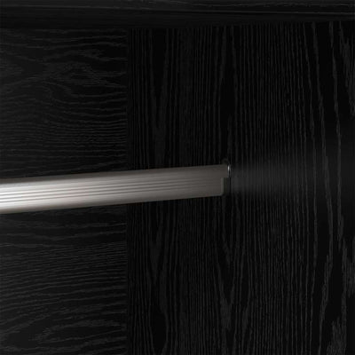 Musta tammi vaatekaappi Calinca 82.5x51.5x180cm (puinen)