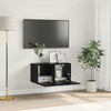 TV-kaappi Musta 60 x 30 x 30 cm Tekninen puu