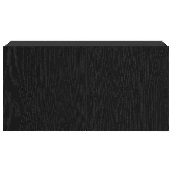 TV-kaappi Musta 60 x 30 x 30 cm Tekninen puu