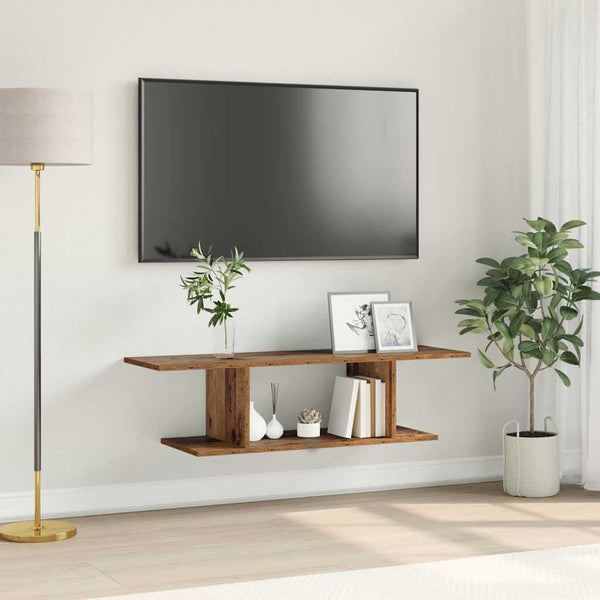 TV-kaappi 103 x 30 x 26.5 cm Ruskea Tekninen puu