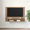 Seinä TV Kaappi artesaani tammi 120 x 23.5 x 90 cm Tekninen puu