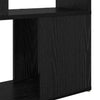 TV-tasosetti Musta 60 x 24 x 125,5 cm Tekninen puu
