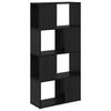 TV-tasosetti Musta 60 x 24 x 125,5 cm Tekninen puu