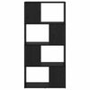 TV-tasosetti Musta 60 x 24 x 125,5 cm Tekninen puu