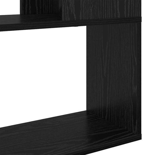 TV-tasosetti Musta 80 x 24 x 125 cm Tekninen puu