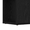 TV-tasosetti Musta 80 x 24 x 125 cm Tekninen puu