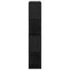 TV-tasosetti Musta 80 x 24 x 125 cm Tekninen puu
