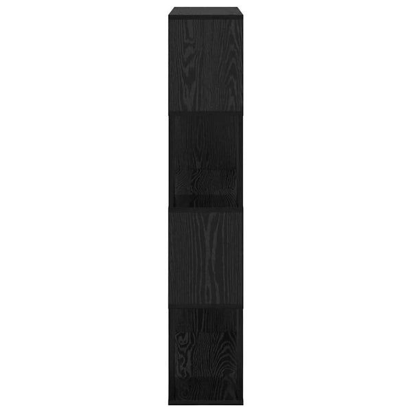 TV-tasosetti Musta 80 x 24 x 125 cm Tekninen puu