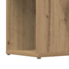 Ruskea TV-tasosetti, mitat 80 x 24 x 156 cm, materiaali Tekninen puu