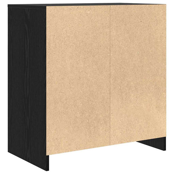 Sivupöytä Musta 70 x 41 x 75 cm Tekninen puu