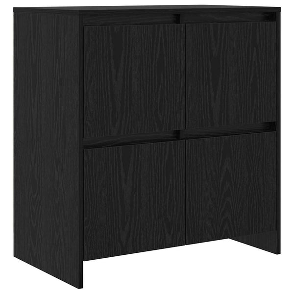 Sivupöytä Musta tammi 70 x 41 x 75 cm Tekninen puu
