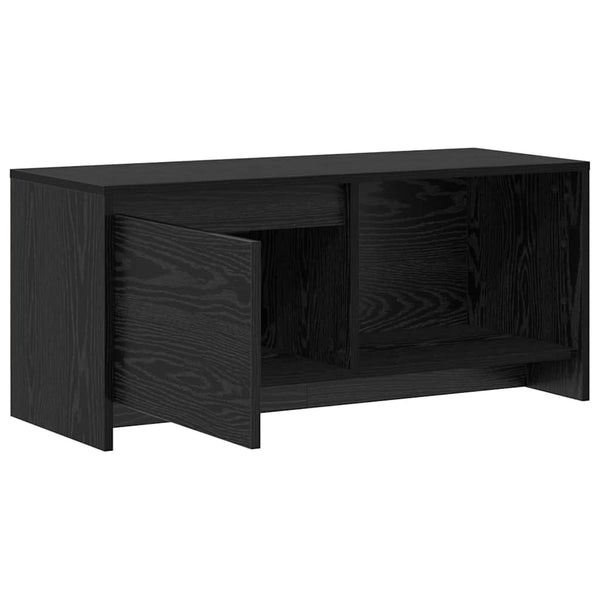 TV-tasosetti Musta tammi. 90 x 35 x 40 cm Tekninen puu